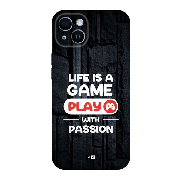 Play With Passion Back Case for iPhone 14